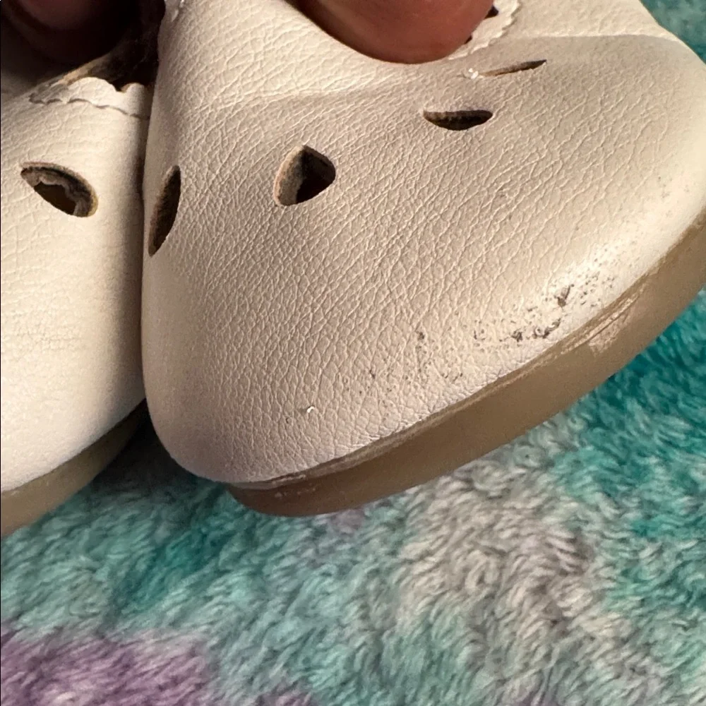 MG BABY Adorable Cream Baby Walker Shoes size 22